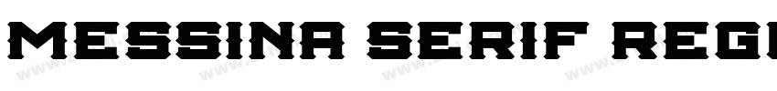 MESSINA SERIF REGULA字体转换